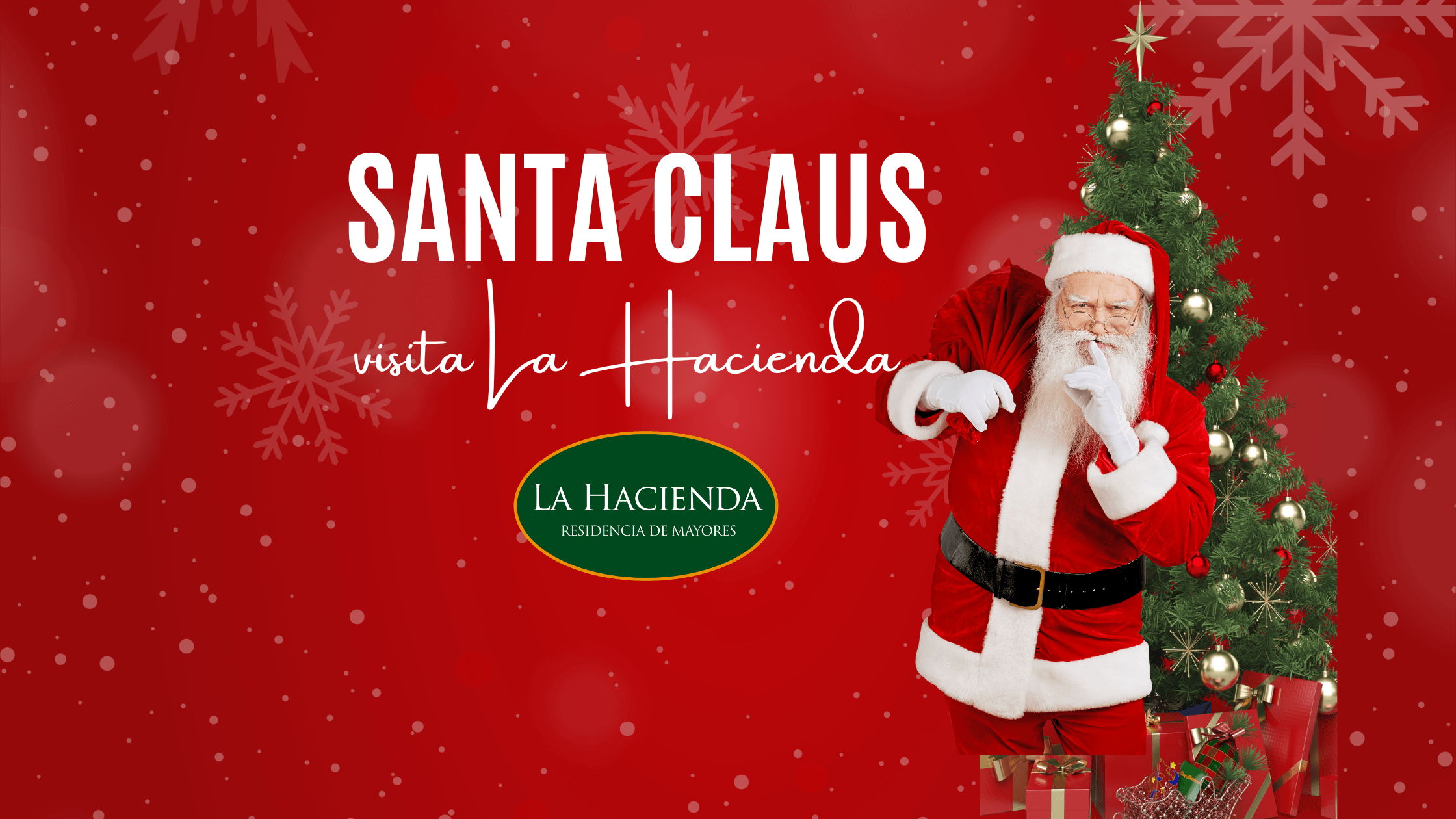SANTA CLAUS VISITA LA HACIENDA